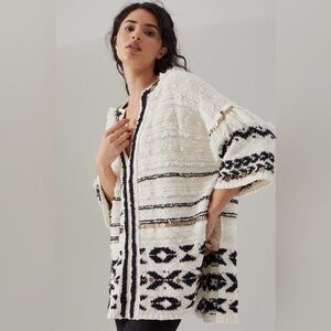 ANTHROPOLOGIE Margot Fringed Poncho
